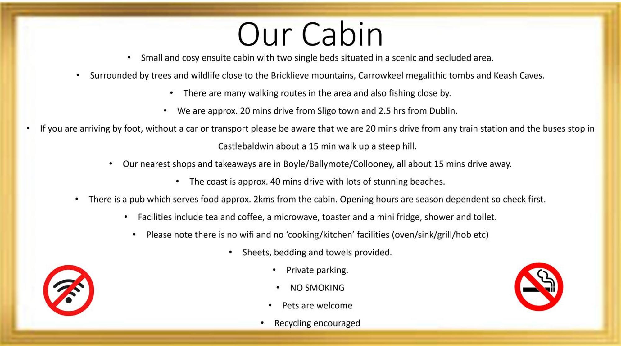 Carrowkeel Cabin Sligo Exterior photo
